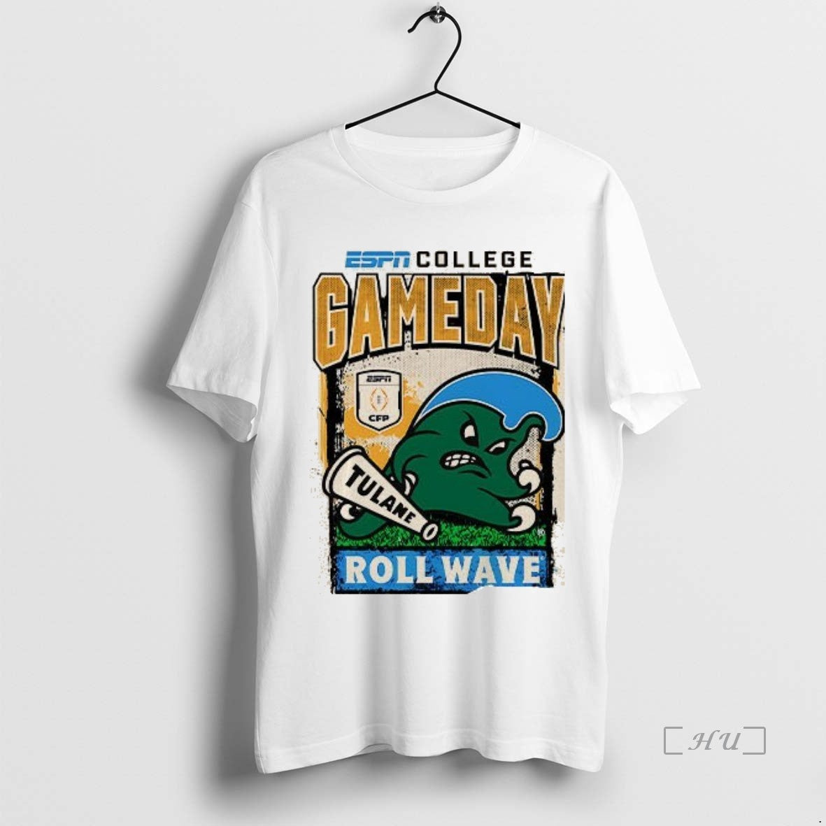 Officials College Gameday 2025 2026 Cfp Tulane Green Wave T-Shirts, Hoodie, Sweatshirt | AU01DripNestTees.com