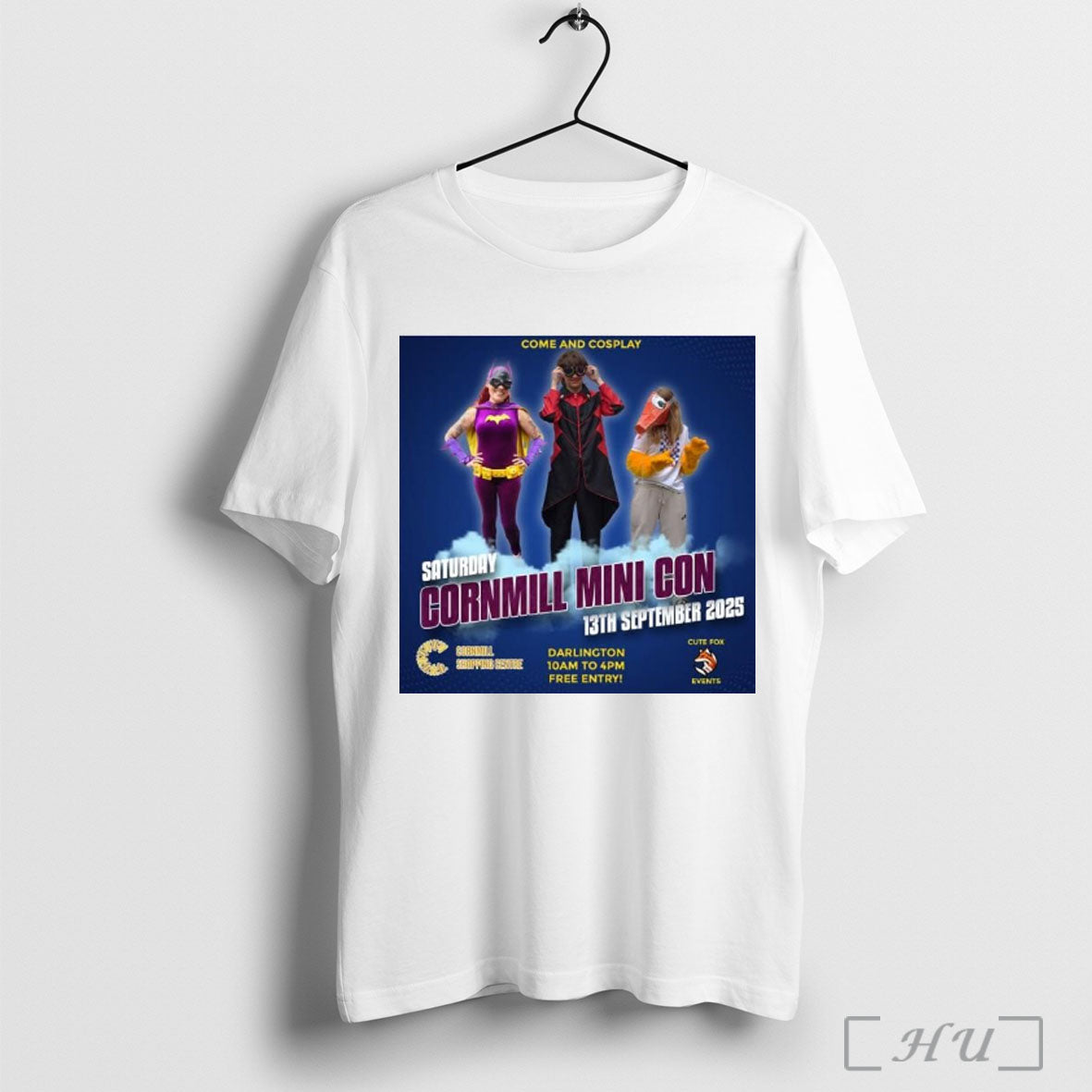 Officials Come And Cosplay Saturday Cornmill Mini Con 13th September 2025 T Shirt