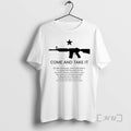 Officials Come And Take It M16 No Like Seriously Come And Take It Premium T-Shirts, Hoodie, Sweatshirt | AU01DripNestTees.com