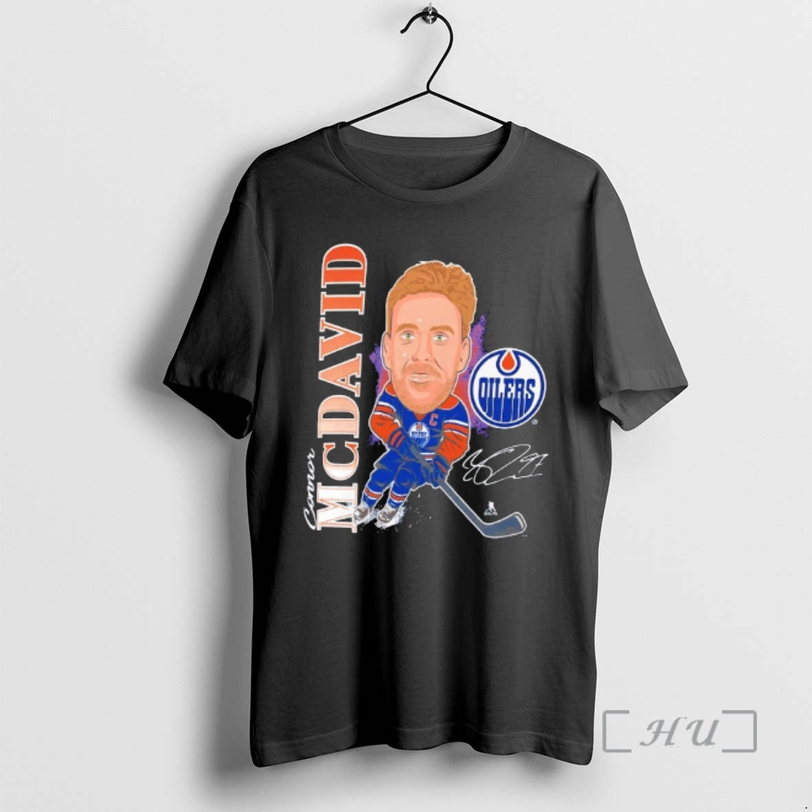 Officials Connor Mcdavid Edmonton Oilers Player Action Signature T-Shirts, Hoodie, Sweatshirt | AU01DripNestTees.com