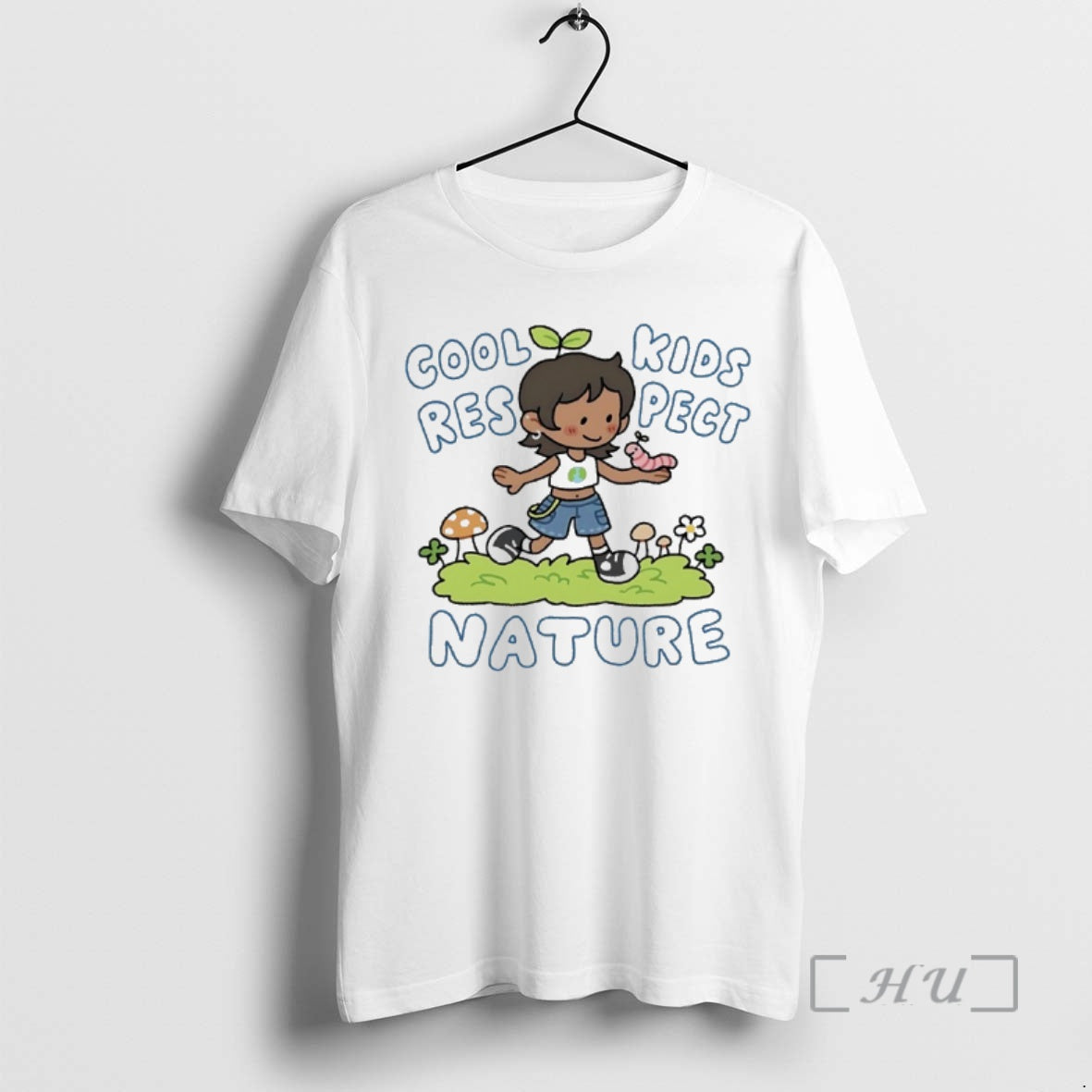 Officials Cool Kids Respect Nature Cartoon T-Shirts, Hoodie, Sweatshirt | AU01DripNestTees.com