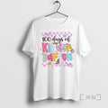 Officials Coquette Bow 100 Days Of School Kindergarten Vintage T-Shirts, Hoodie, Sweatshirt | AU01DripNestTees.com