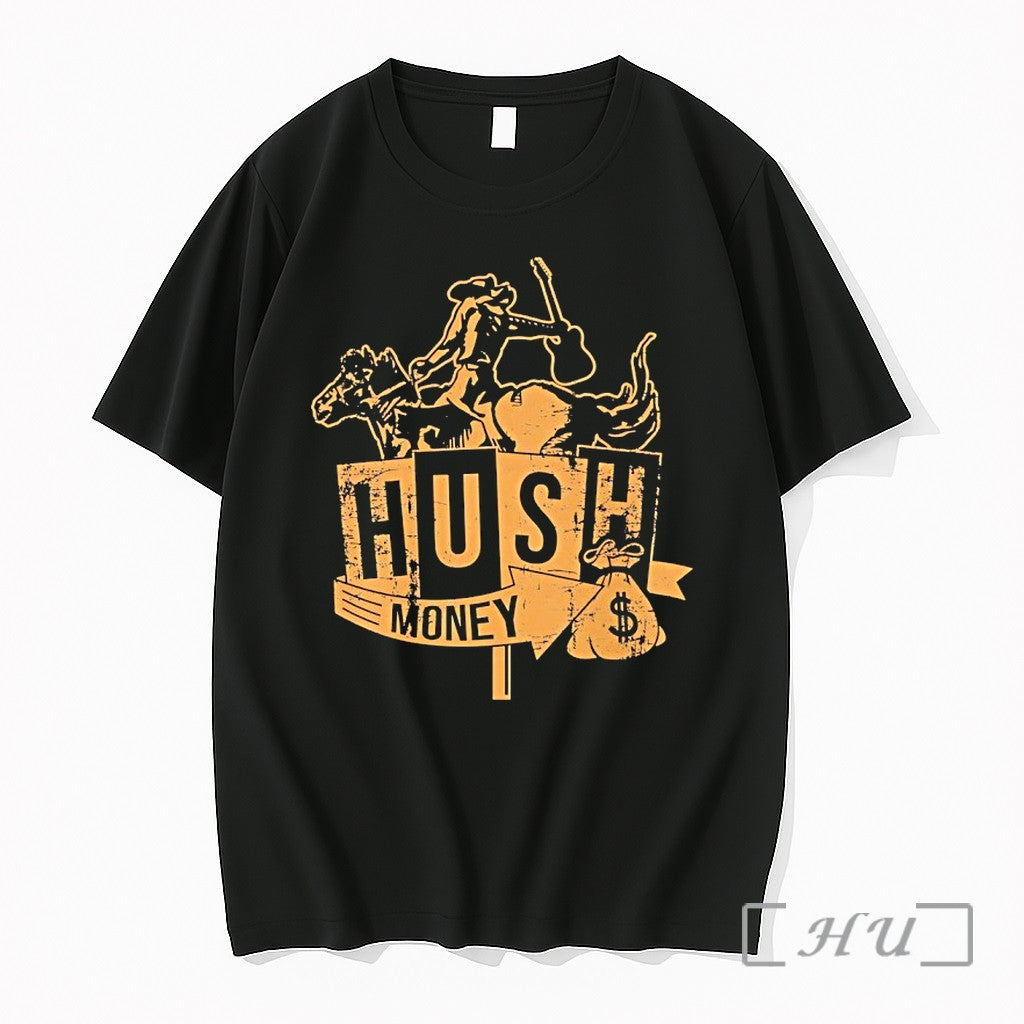 Officials Cowboy Horse Guitar Money Bag Dollar Hush Money