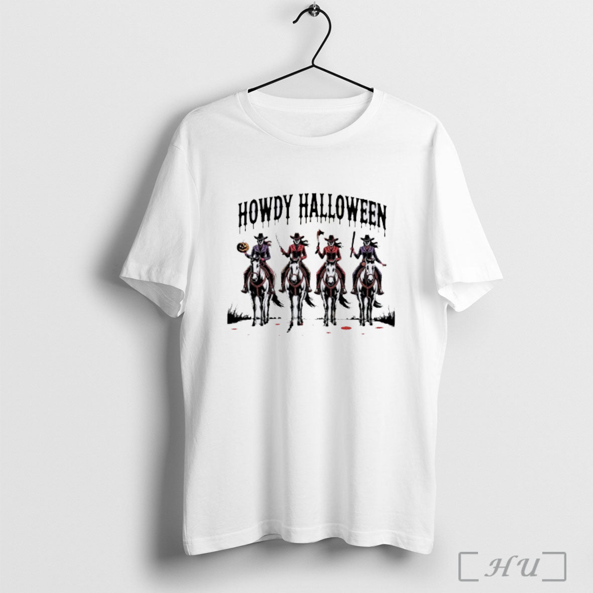 Officials Cowgirl Riding Howdy Halloween T Shirt