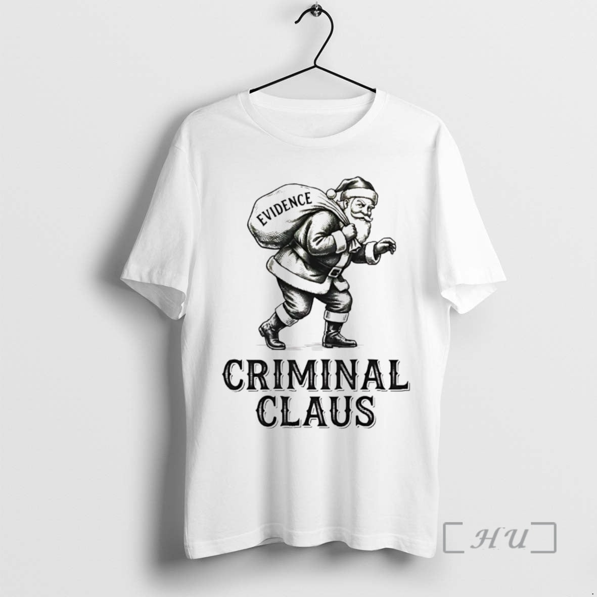 Officials Criminal Santa Claus Evidence Christmas T-Shirts, Hoodie, Sweatshirt | AU01DripNestTees.com