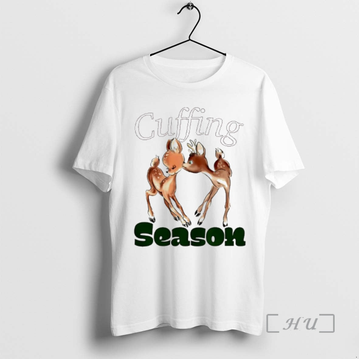Officials Cuffing Season Deer Christmas T-Shirts, Hoodie, Sweatshirt | AU01DripNestTees.com