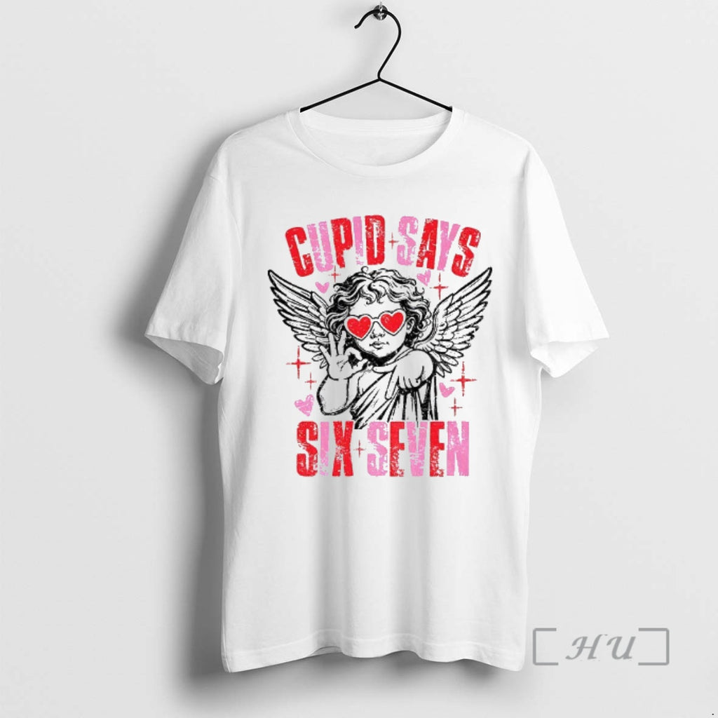 Officials Cupid Days 67 Love Graphic Valentines Day T-Shirts, Hoodie, Sweatshirt | AU01DripNestTees.com