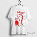 Officials Cute Dino Rawr T-Shirts, Hoodie, Sweatshirt | AU01DripNestTees.com