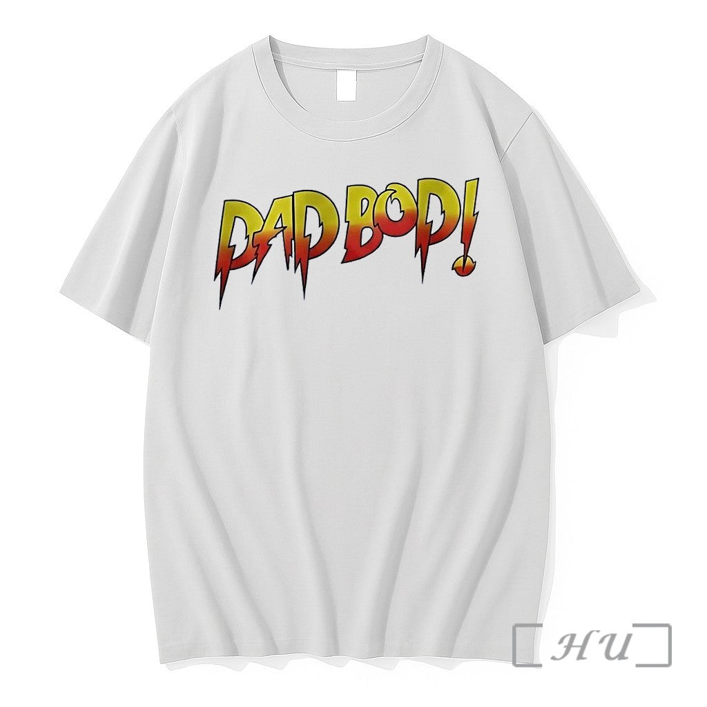 Officials Dad Bod Lightning Bolt White Premium T Shirts Sweater Hoodie Jpg