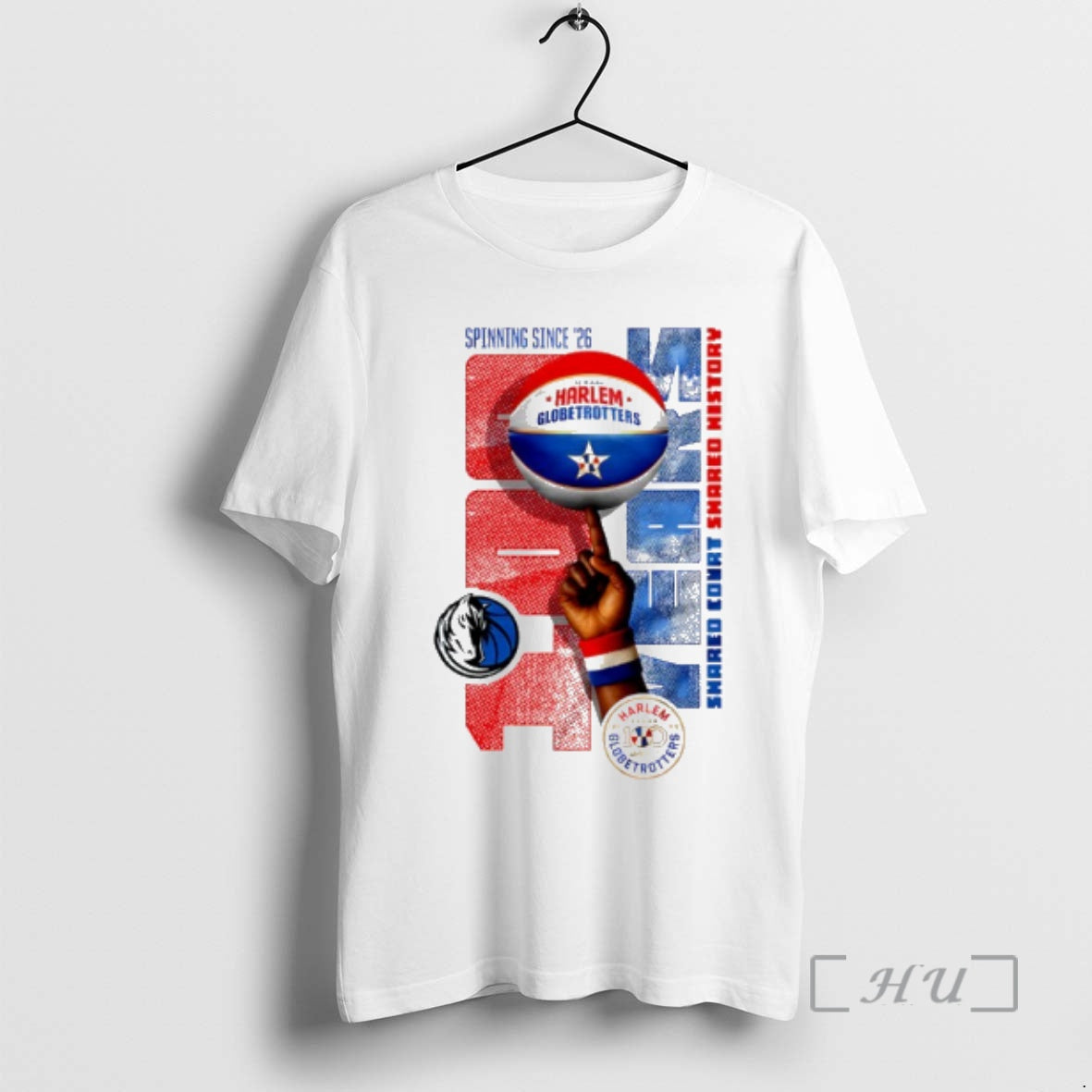 Officials Dallas Mavericks X Harlem Globetrotters Spinning Since 26 T-Shirts, Hoodie, Sweatshirt | AU01DripNestTees.com