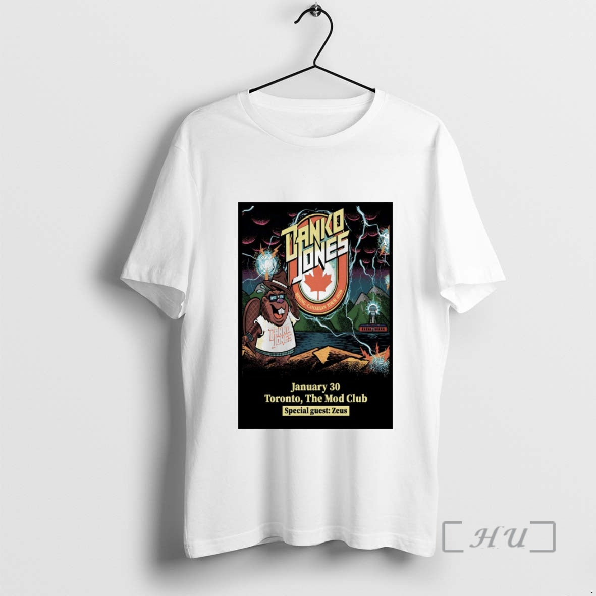 Officials Danko Jones January 30 2026 The Mod Club In Toronto On Premium T Shirts Hoodie, Sweatshirt | AU01DripNestTees.com