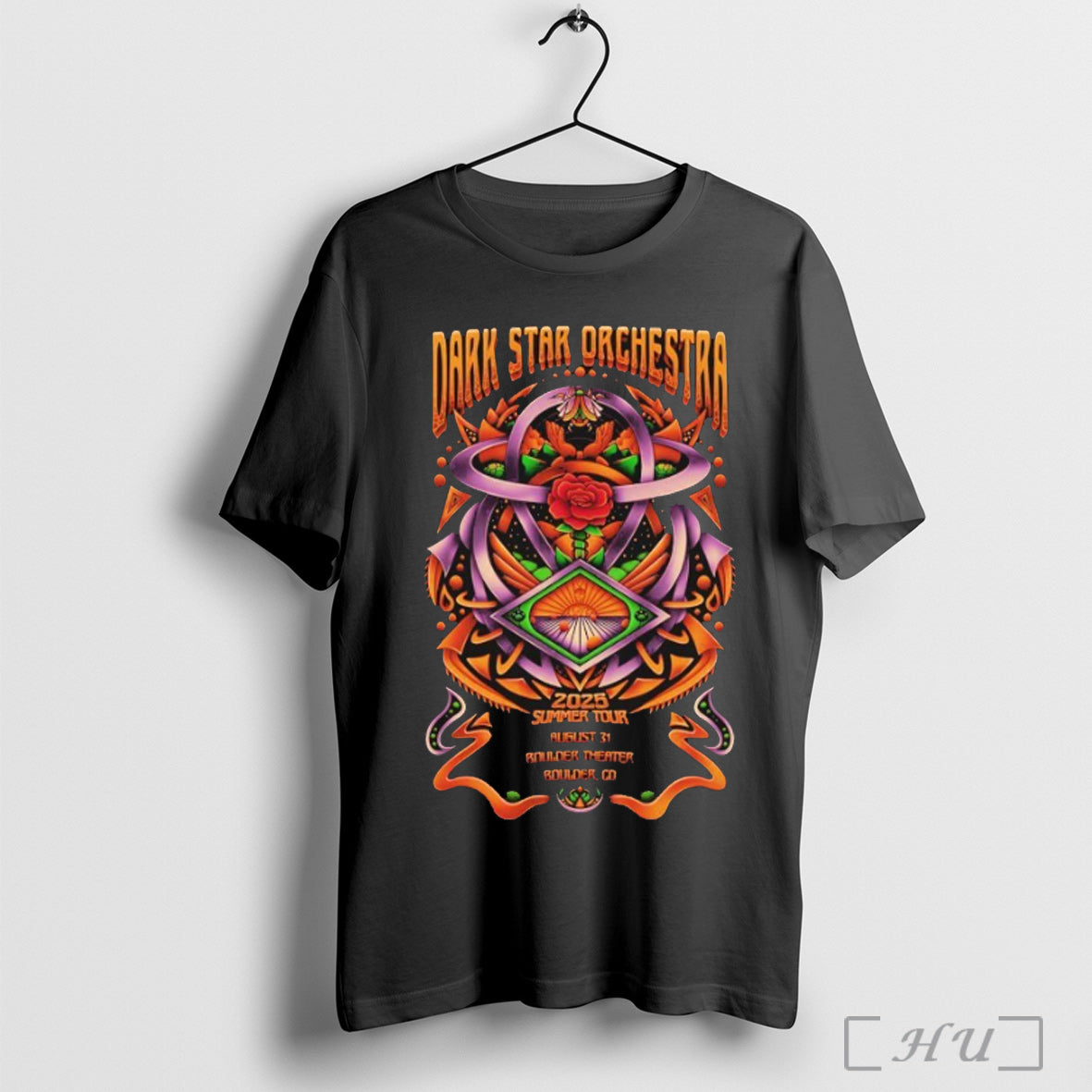 Officials Dark Star Orchestra Aug 31 2025 Boulder Theater In Boulder Co T Shirt