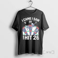 Officials Darts I Hit 26 Dart Player Graphic T-Shirts, Hoodie, Sweatshirt | AU01DripNestTees.com