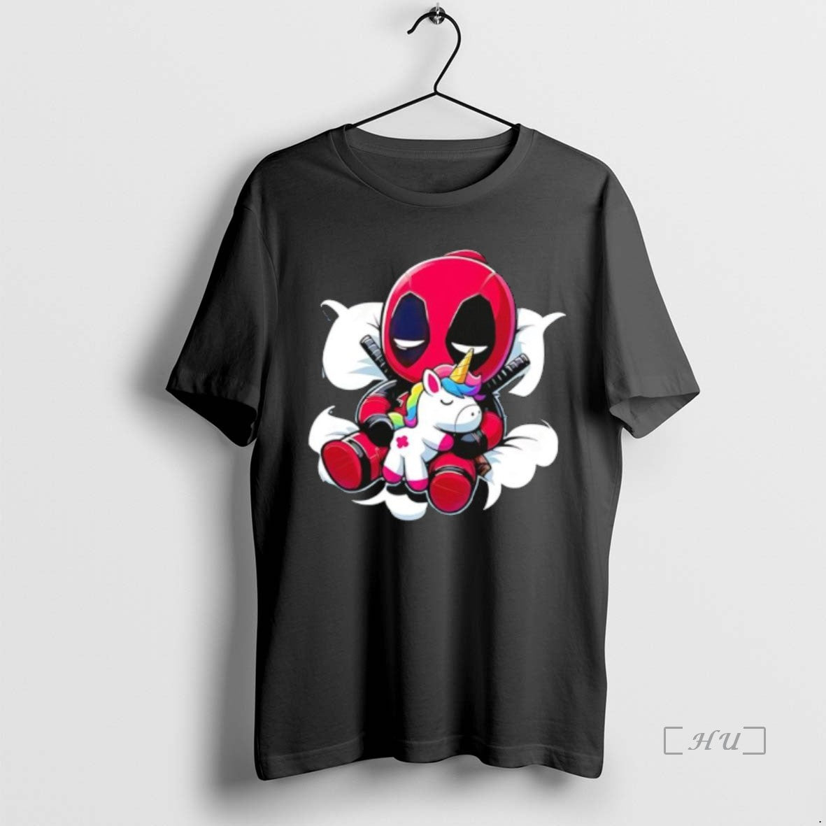 Officials Deadpool Hug The Unicorn Cartoon T-Shirts, Hoodie, Sweatshirt | AU01DripNestTees.com