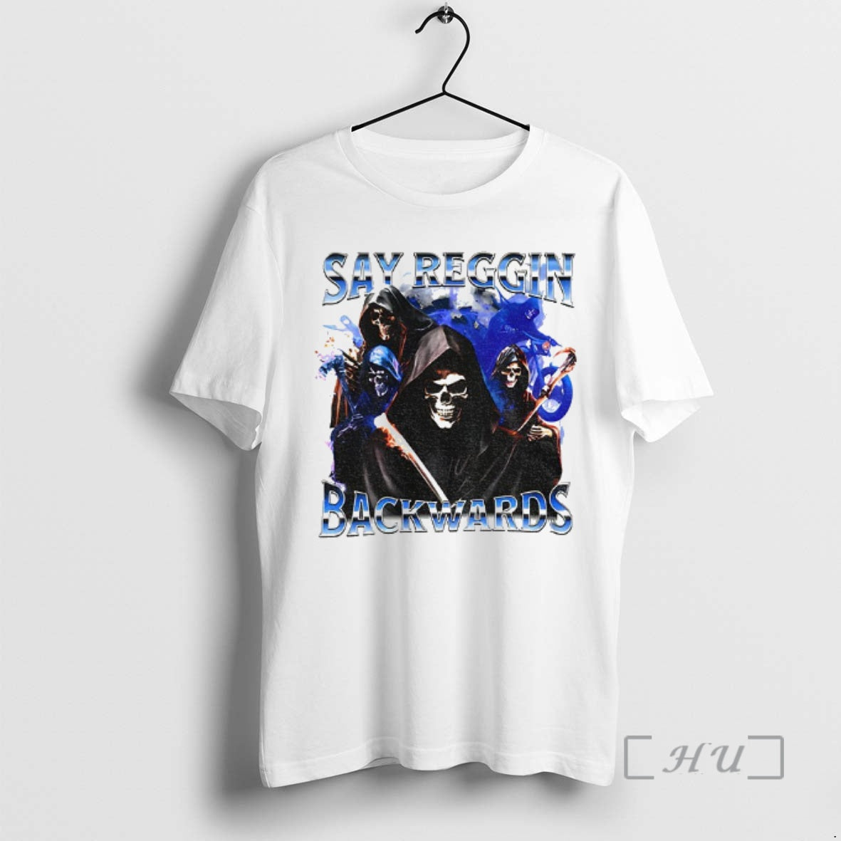 Officials Death Say Reggin Backwards Graphic T-Shirts, Hoodie, Sweatshirt | AU01DripNestTees.com