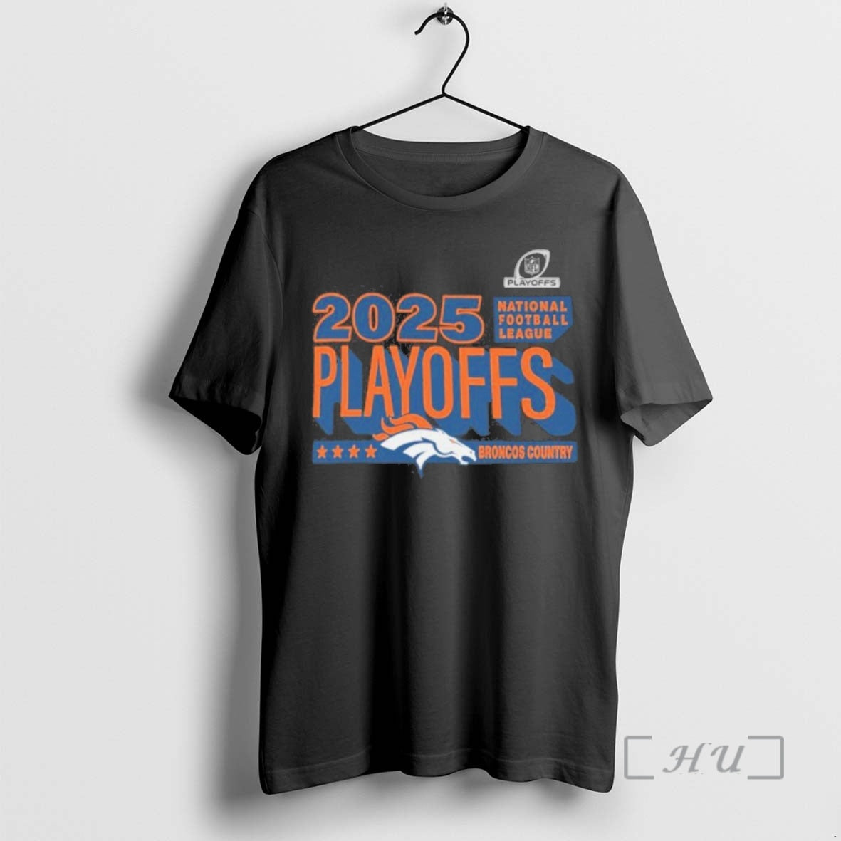 Officials Denver Football Broncos H2025 Playoffs Ready T-Shirts, Hoodie, Sweatshirt | AU01DripNestTees.com