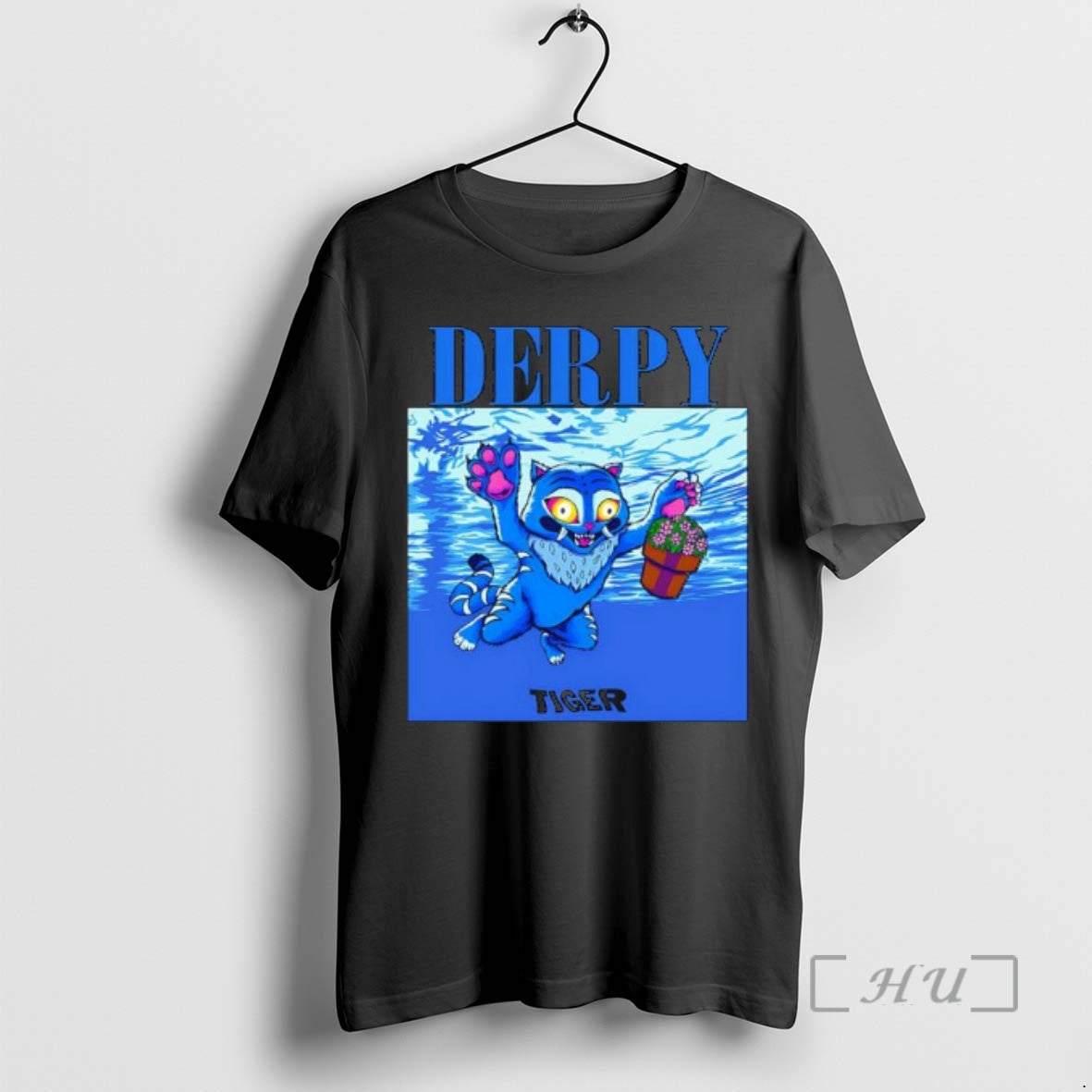 Officials Derpymind Derpy Tiger Graphic T-Shirts, Hoodie, Sweatshirt | AU01DripNestTees.com
