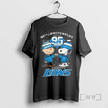 Officials Detroit Lions 95th Anniversary 2025 One Pride Circle Black T-Shirts, Hoodie, Sweatshirt | AU01DripNestTees.com