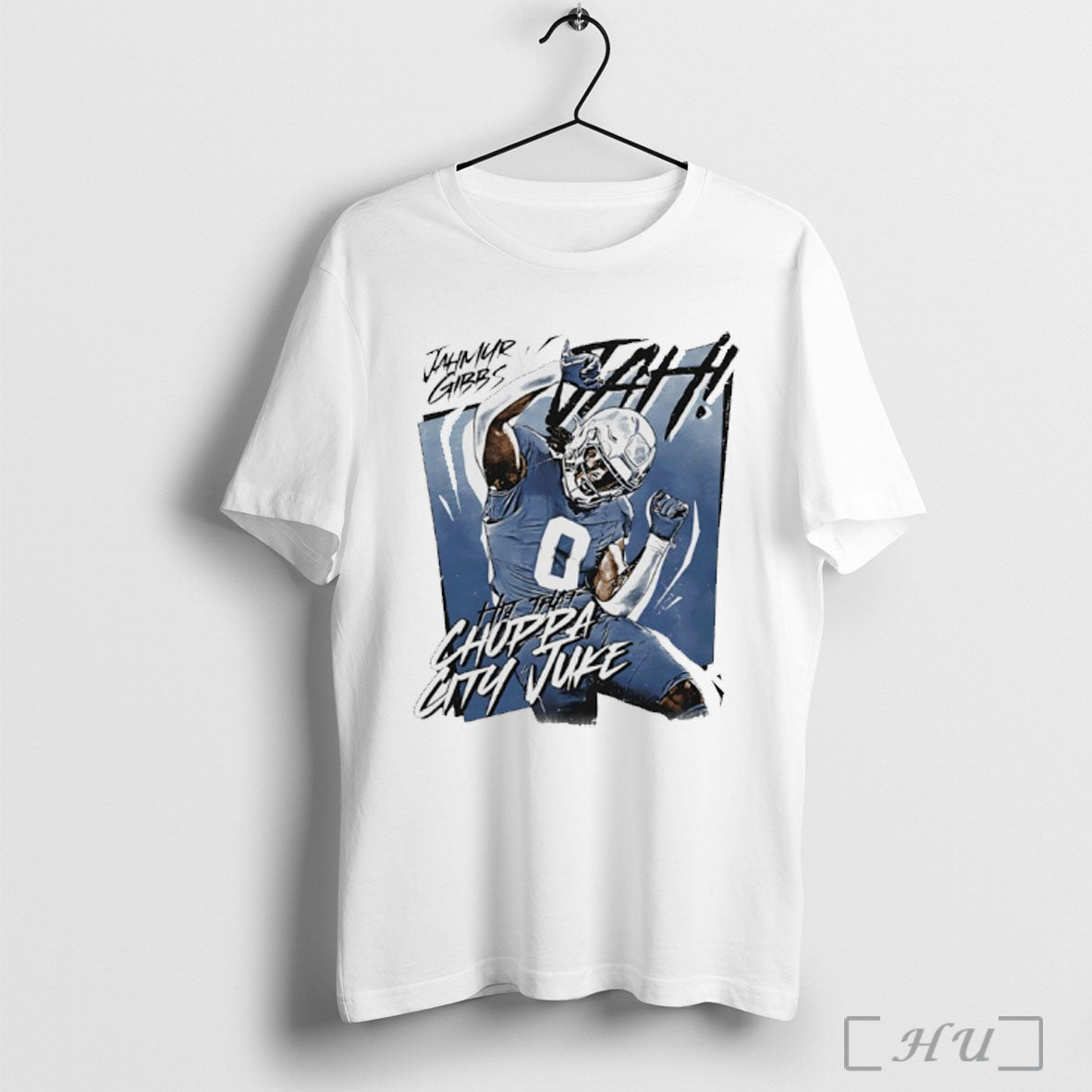 Officials Detroit Lions Football Jahmyr Gibbs Hit That Choppa City Juke T Shirt