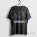 Officials Detroit Lions Football Whatever Color Cancer Sucks Logo Colors T-Shirts, Hoodie, Sweatshirt | AU01DripNestTees.com