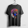 Officials Detroit Pistons Hoopers Birthday Mascot Art Double Sided Graphic T-Shirts, Hoodie, Sweatshirt