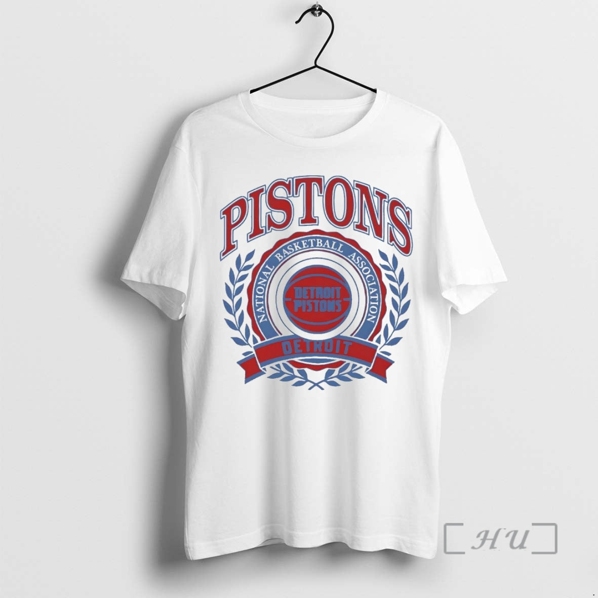 Officials Detroit Pistons Nba Crest T-Shirts, Hoodie, Sweatshirt | AU01DripNestTees.com