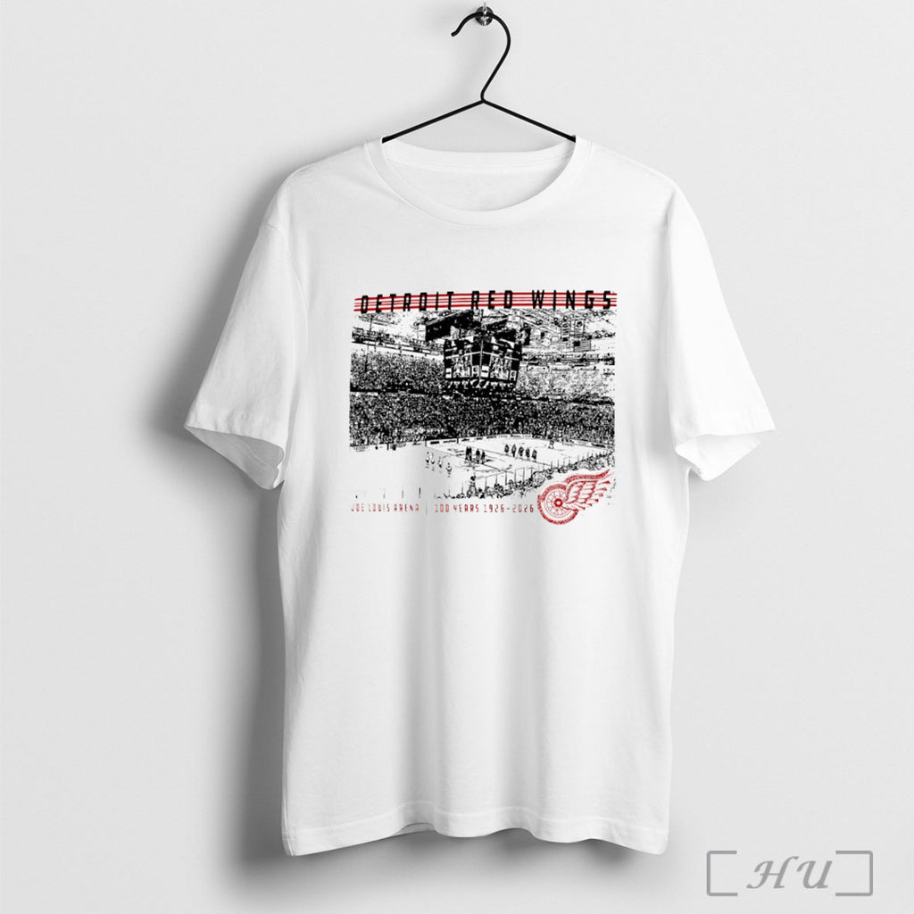Officials Detroit Red Wings Centennial Legacy Joe Louis Arena 100 Years 1926 2026