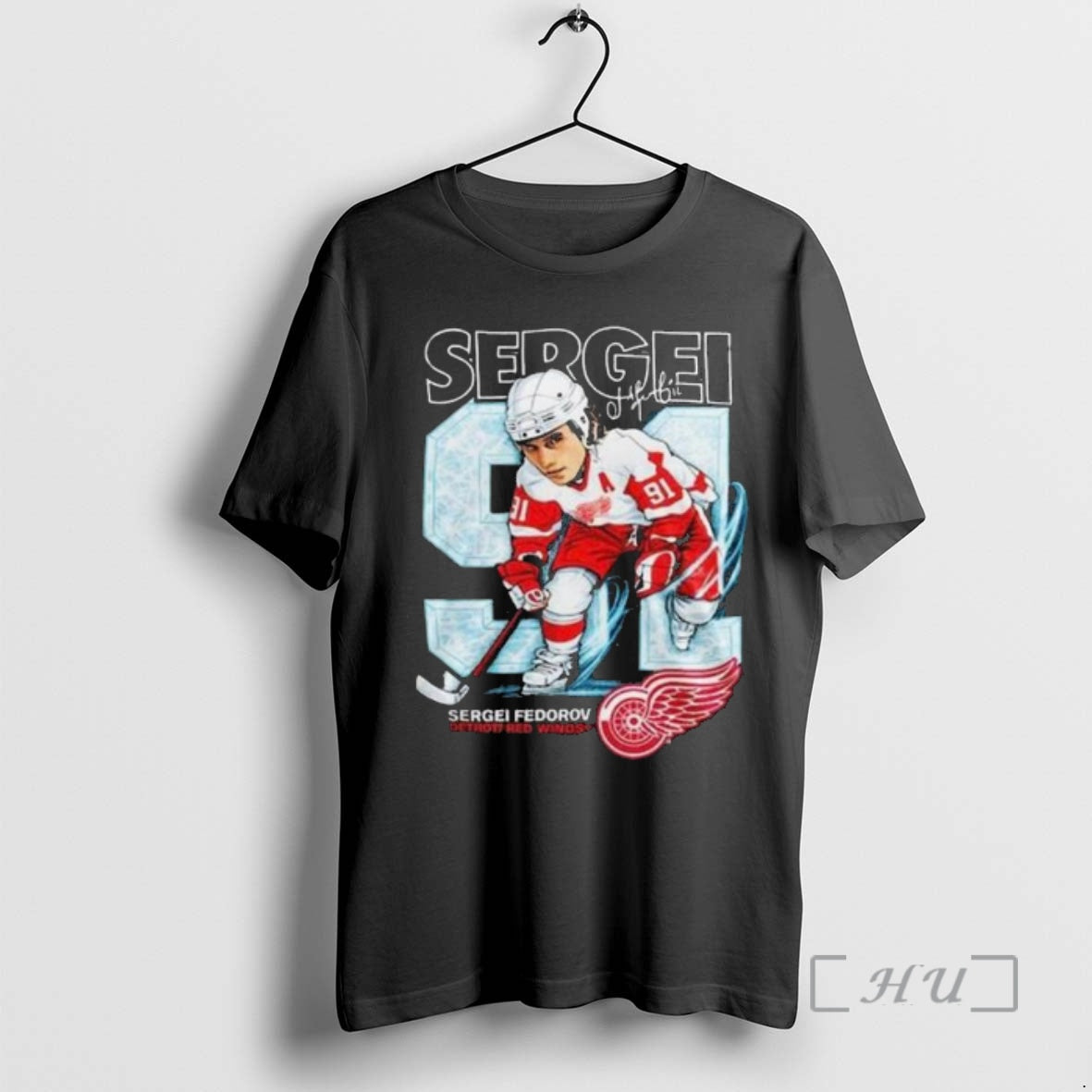 Officials Detroit Red Wings Sergei Fedorov Night 2026 Celebration T-Shirts, Hoodie, Sweatshirt | AU01DripNestTees.com