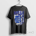 Officials Detroit Tigers Baseball X American Flag T-Shirts, Hoodie, Sweatshirt | AU01DripNestTees.com