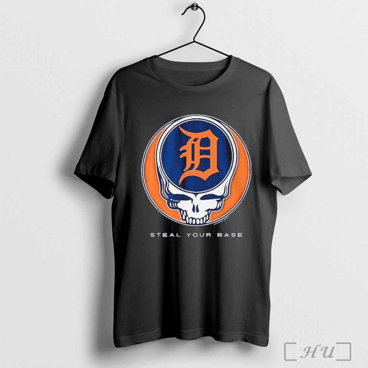 Officials Detroit Tigers Grateful Dead Steal Your Base T Shirt
