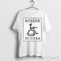 Officials Disabled Veteran Born United T Shirt