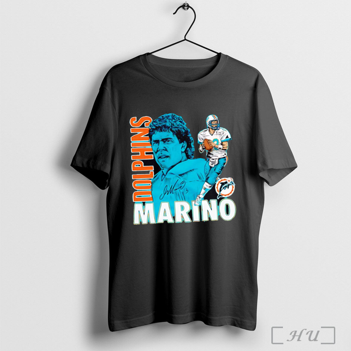 Officials Dolphins Marino Dan Marino Football Player T Shirt