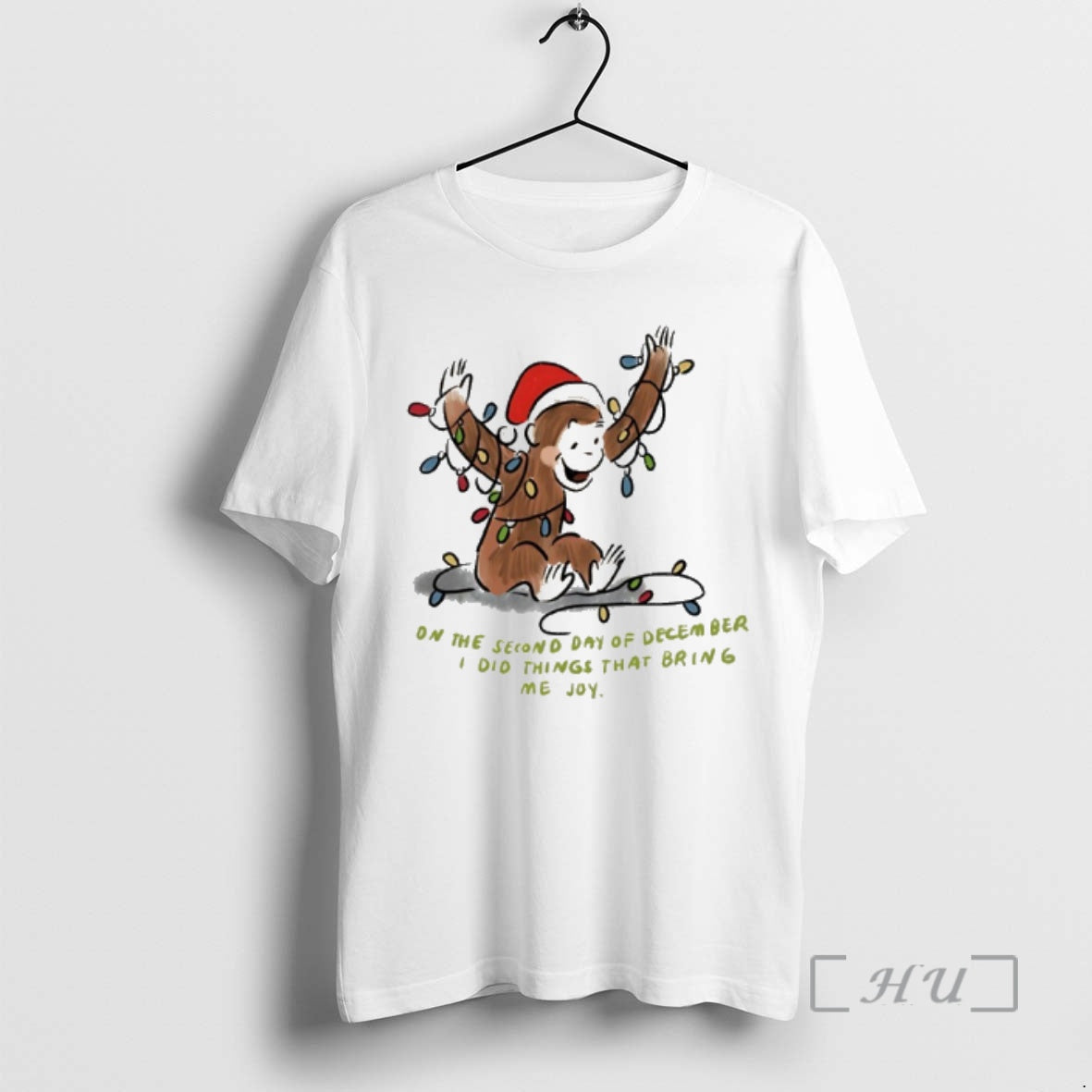 Officials Donkey Santa On The Second Day Of December I Did Things That Bring Me T-Shirts, Hoodie, Sweatshirt