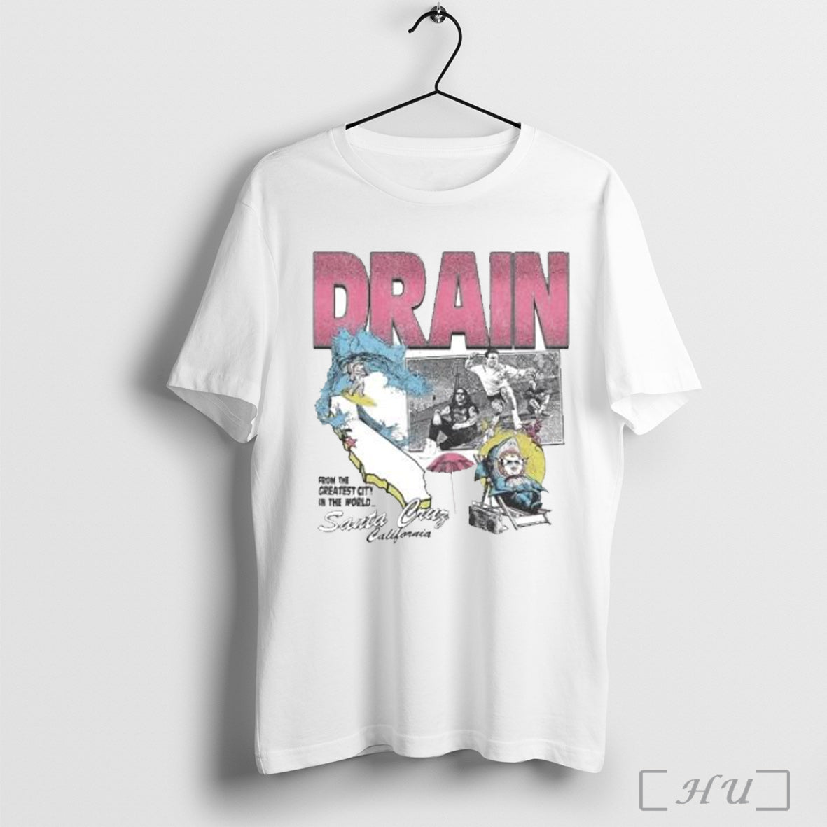 Officials Drain Santa Cruz California 2025 T Shirt