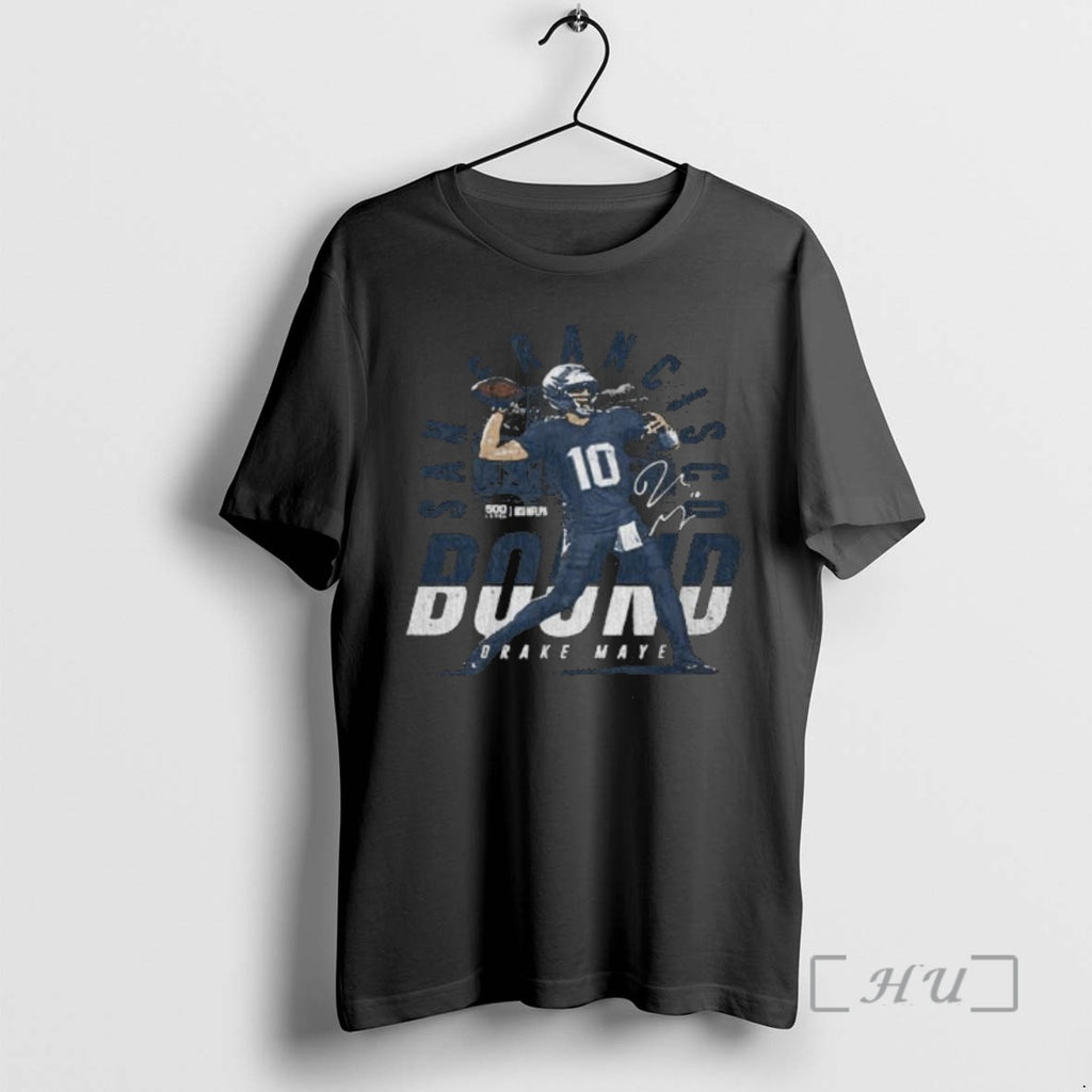 Officials Drake Maye New England San Francisco Bound T-Shirts, Hoodie, Sweatshirt | AU01DripNestTees.com