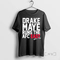 Officials Drake Maye Runs The Afc East Champions T-Shirts, Hoodie, Sweatshirt | AU01DripNestTees.com