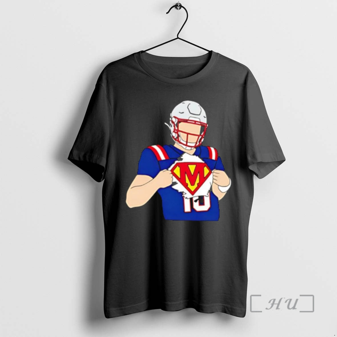 Officials Drake Maye Superman Celebration T-Shirts, Hoodie, Sweatshirt | AU01DripNestTees.com