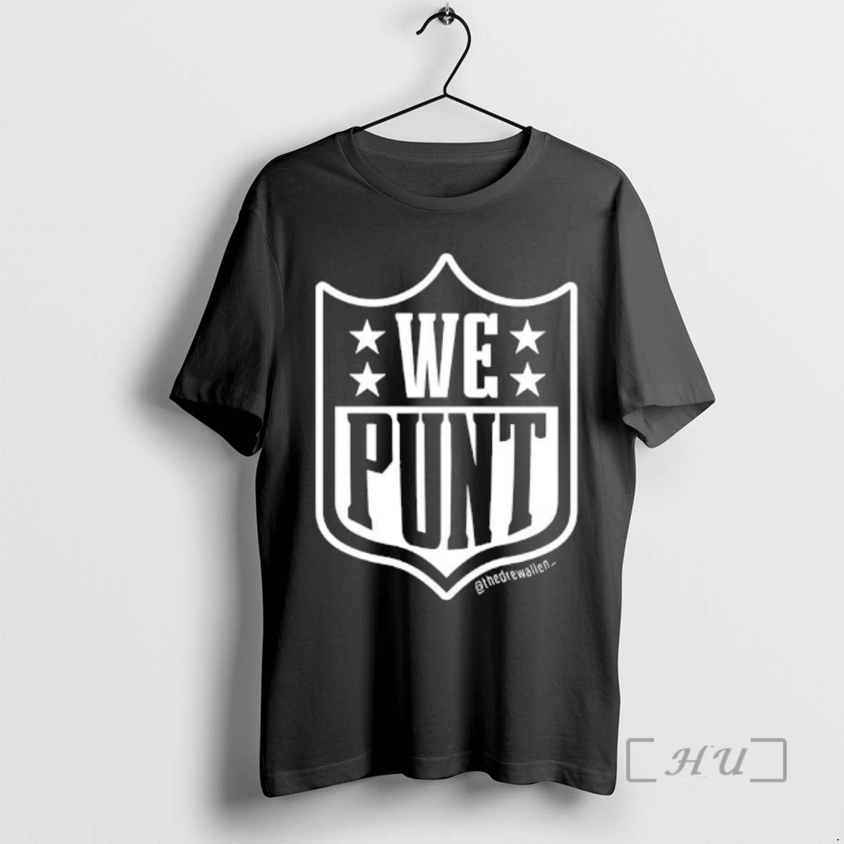 Officials Drew Allen We Punt Logo T-Shirts, Hoodie, Sweatshirt | AU01DripNestTees.com