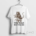 Officials Dungeon Crawler Carl This Is An Outrage T-Shirts, Hoodie, Sweatshirt | AU01DripNestTees.com