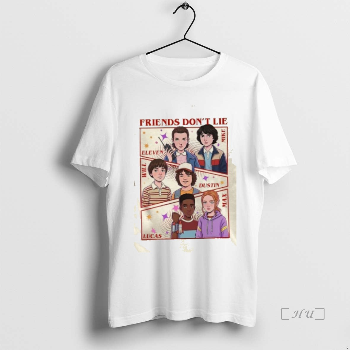 Officials Eleven Mike Will Dustin Lucas Max Friends Dont Lie T-Shirts, Hoodie, Sweatshirt | AU01DripNestTees.com