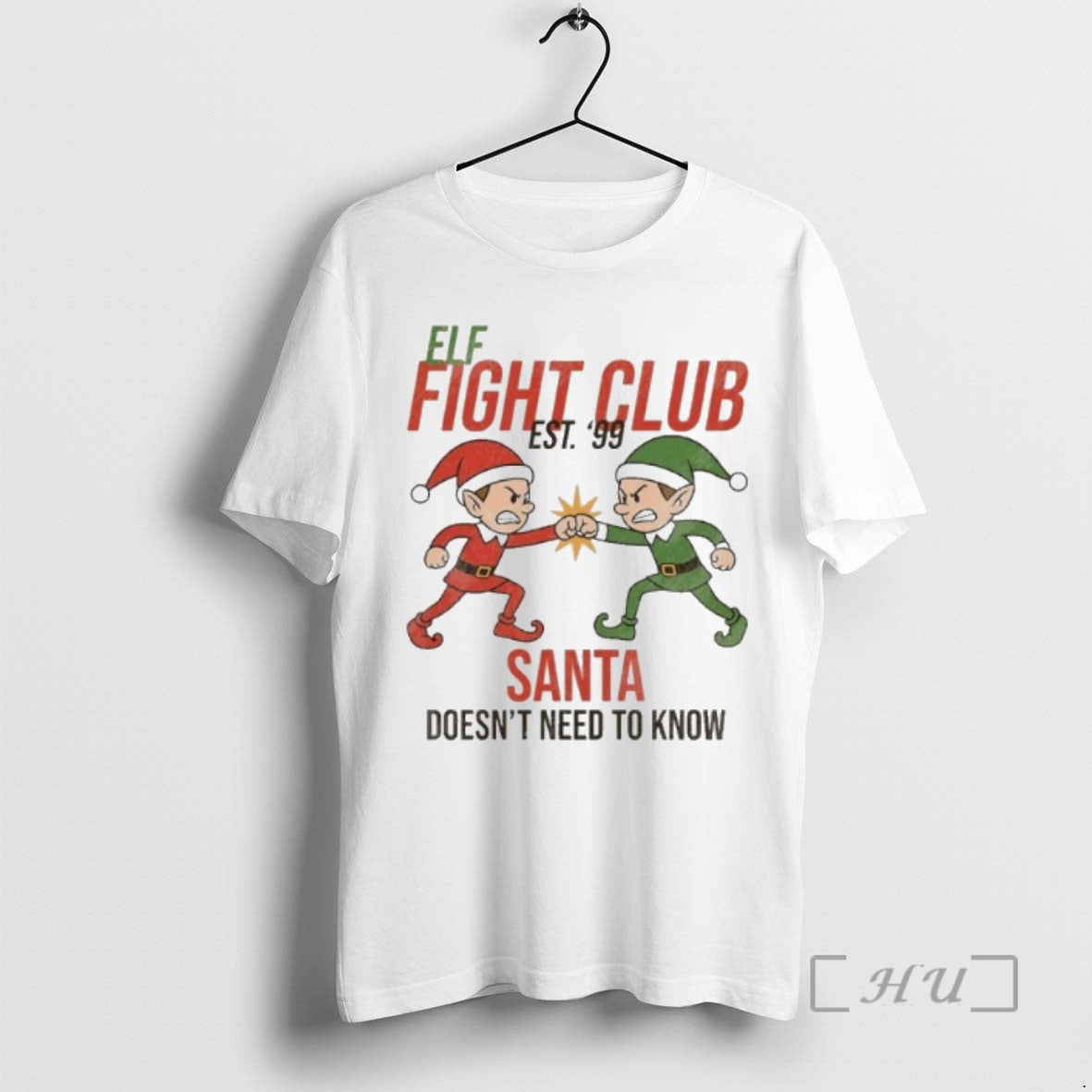 Officials Elf Fight Club T-Shirts, Hoodie, Sweatshirt | AU01DripNestTees.com