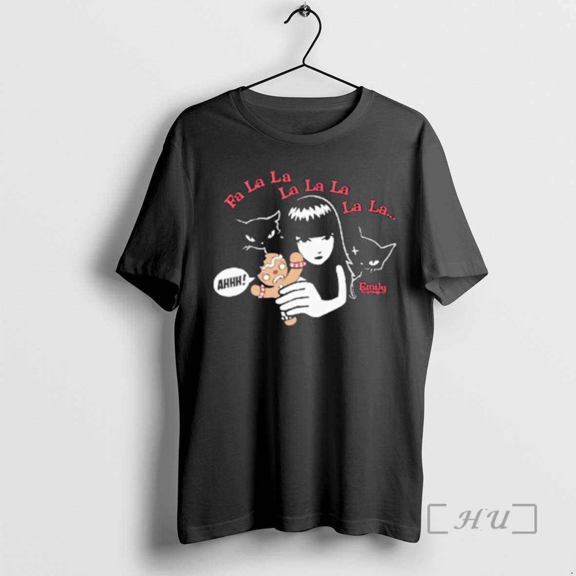 Officials Emily The Strange Strangerous Fa La Ahhh Gingerbread Christmas T-Shirts, Hoodie, Sweatshirt | AU01DripNestTees.com