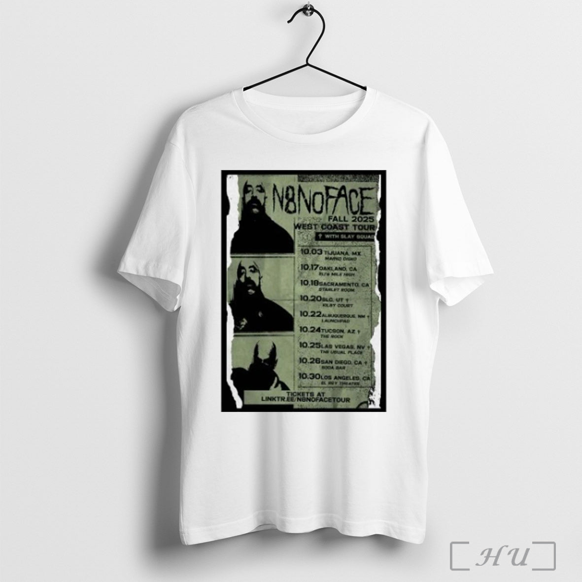 Officials Fall Tour 2025 N8noface T Shirt
