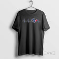 Officials Fans Heartbeat Love Houston Texans Football T-Shirts, Hoodie, Sweatshirt | AU01DripNestTees.com