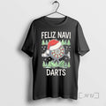 Officials Feliz Navi Darts Christmas Darts Lover T-Shirts, Hoodie, Sweatshirt | AU01DripNestTees.com