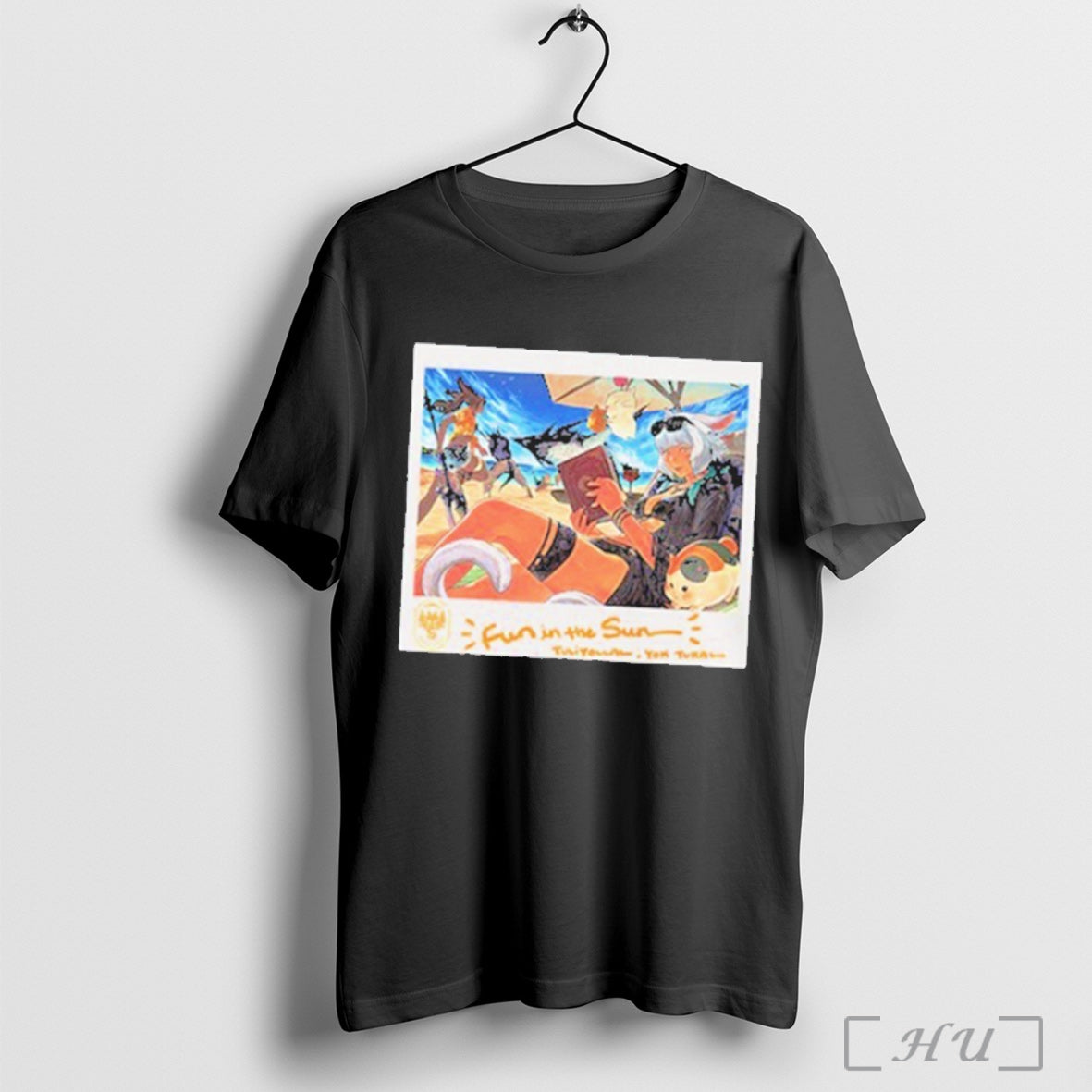 Officials Final Fantasy Xiv Game Fun In The Sun Shirt T Shirt