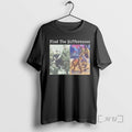 Officials Find The Differences Justice For Alex Pretti T-Shirts, Hoodie, Sweatshirt | AU01DripNestTees.com