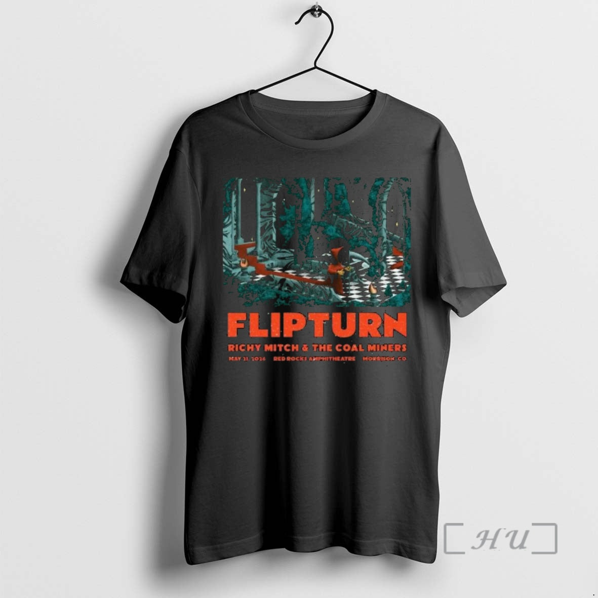 Officials Flipturn Red Rocks 2026 Show T-Shirts, Hoodie, Sweatshirt | AU01DripNestTees.com