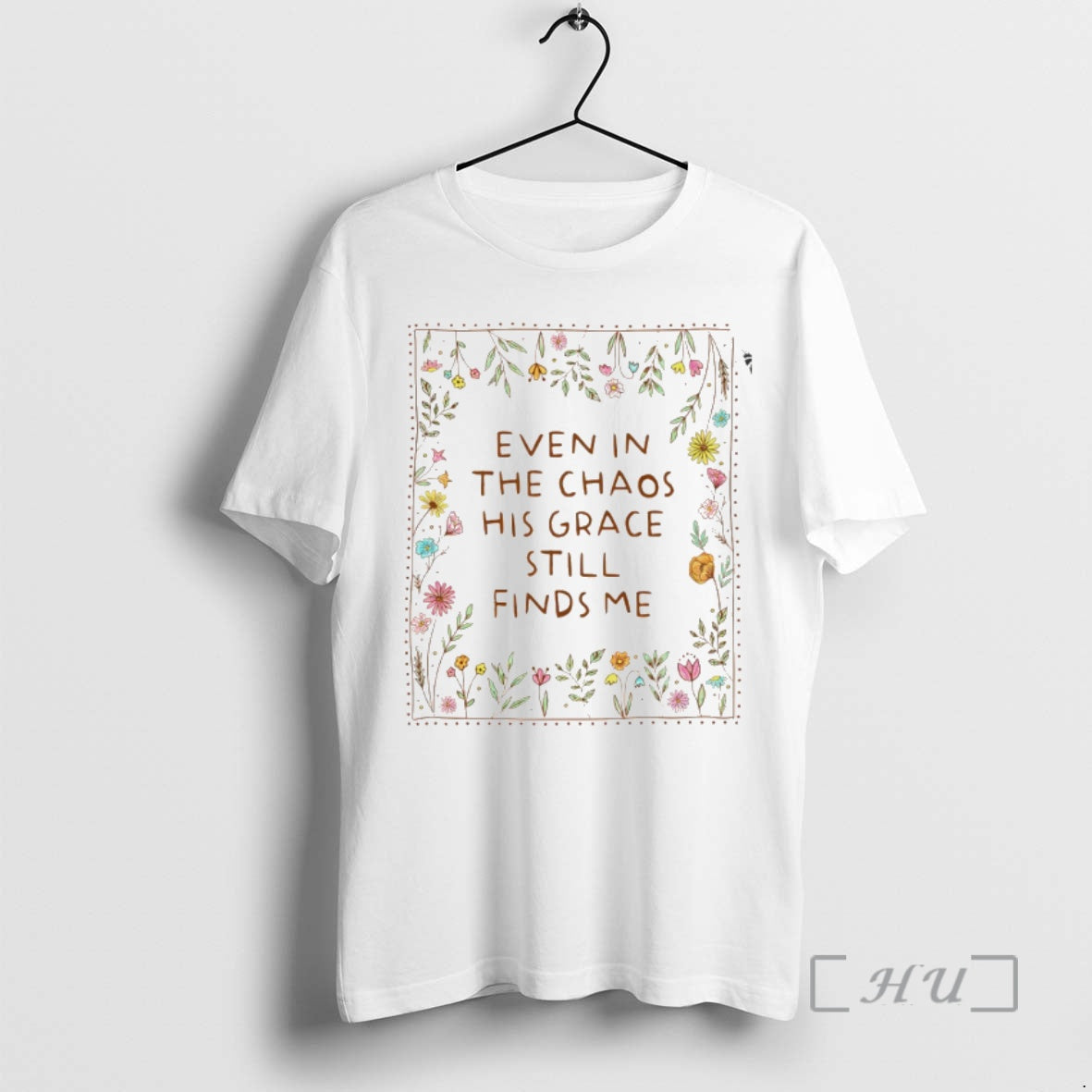 Officials Floral Even In The Chaos His Grace Still Finds Me Premium T Shirts Sweater Hoodie, Sweatshirt