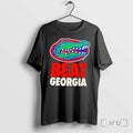 Officials Florida Gators Beat Georgia Mascot Logo Tee